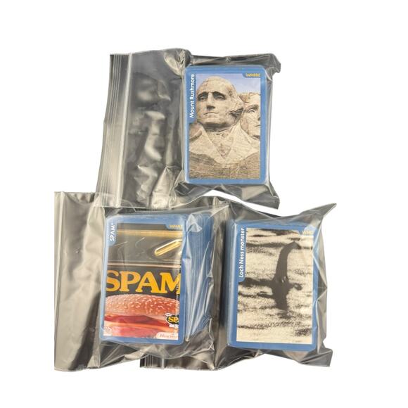 Cranium Hoopla Educational Game Replacement Part Who What Where Cards - Picture 2 of 2